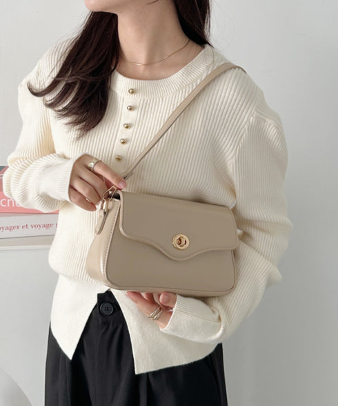 2wayPUハンドショルダーバッグ | CL1256072 | ベージュ