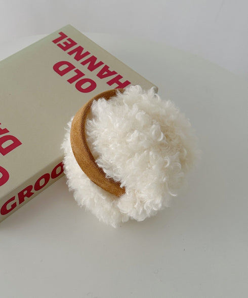 折りたたみボアムートンイヤーマフ | CL6254019 | キャメル