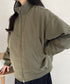 オーバーサイズスタンドカラーブルゾン | CL2254020 | カーキ