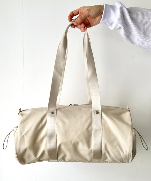 THE NORTH FACE(ザ・ノースフェイス)/軽量 ショルダートートバッグ ダッフルバッグ/BONNEY DUFFLE BAG S | IM1254053 | クリーム