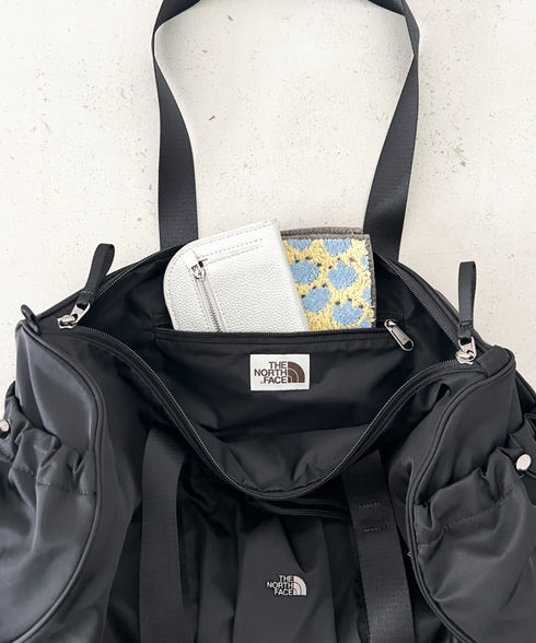 THE NORTH FACE(ザ・ノースフェイス)/軽量 ショルダートートバッグ ダッフルバッグ/BONNEY DUFFLE BAG S | IM1254053 | ブラック