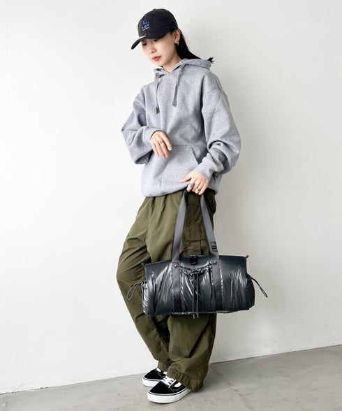 THE NORTH FACE(ザ・ノースフェイス)/軽量 ショルダートートバッグ ダッフルバッグ/BONNEY DUFFLE BAG S | IM1254053 | グレー