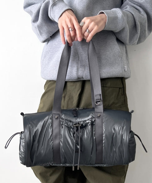 THE NORTH FACE(ザ・ノースフェイス)/軽量 ショルダートートバッグ ダッフルバッグ/BONNEY DUFFLE BAG S | IM1254053 | グレー