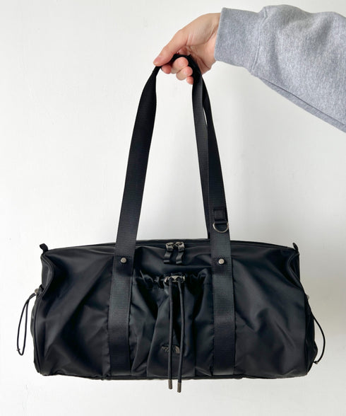 THE NORTH FACE(ザ・ノースフェイス)/軽量 ショルダートートバッグ ダッフルバッグ/BONNEY DUFFLE BAG S | IM1254053 | ブラック