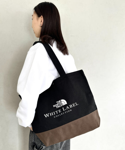 THE NORTH FACE(ザ・ノースフェイス)/A4対応 大容量 キャンバス トートバッグ/BLOCK CANVAS BAG | IM1254055 | ブラック