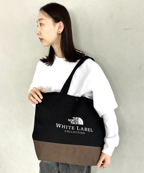 THE NORTH FACE(ザ・ノースフェイス)/A4対応 大容量 キャンバス トートバッグ/BLOCK CANVAS BAG | IM1254055 | ブラック