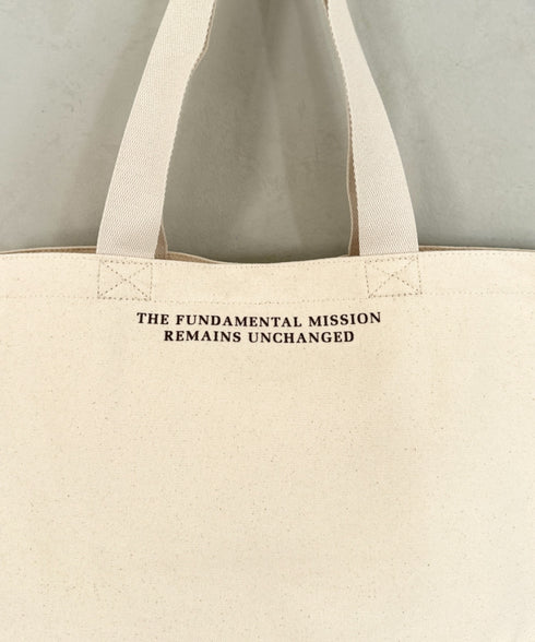 THE NORTH FACE(ザ・ノースフェイス)/A4対応 大容量 キャンバス トートバッグ/BLOCK CANVAS BAG | IM1254055 | クリーム