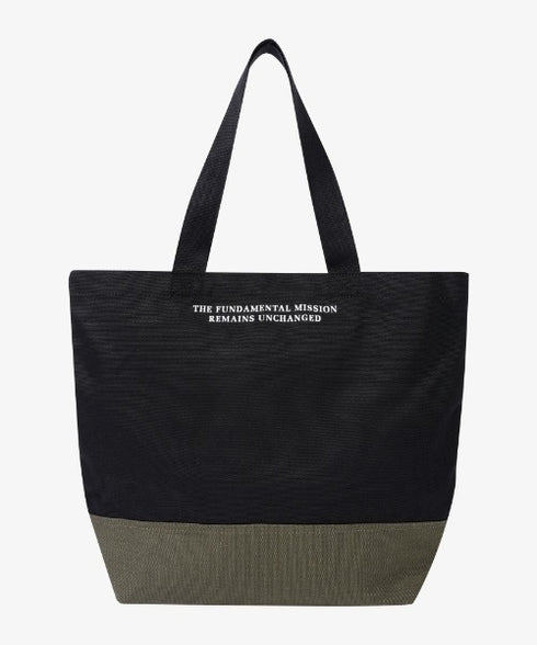THE NORTH FACE(ザ・ノースフェイス)/A4対応 大容量 キャンバス トートバッグ/BLOCK CANVAS BAG | IM1254055 | ブラック