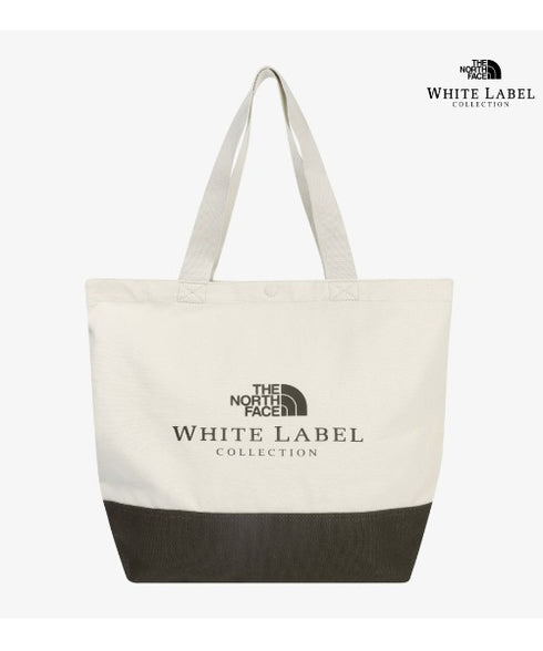 THE NORTH FACE(ザ・ノースフェイス)/A4対応 大容量 キャンバス トートバッグ/BLOCK CANVAS BAG | IM1254055 | クリーム