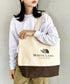 THE NORTH FACE(ザ・ノースフェイス)/A4対応 大容量 キャンバス トートバッグ/BLOCK CANVAS BAG | IM1254055 | クリーム