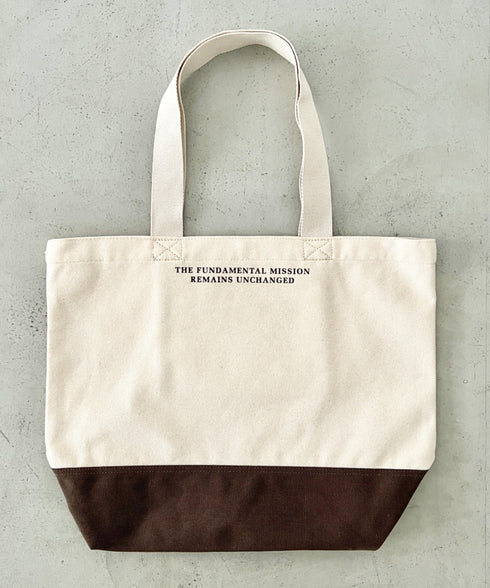 THE NORTH FACE(ザ・ノースフェイス)/A4対応 大容量 キャンバス トートバッグ/BLOCK CANVAS BAG | IM1254055 | クリーム