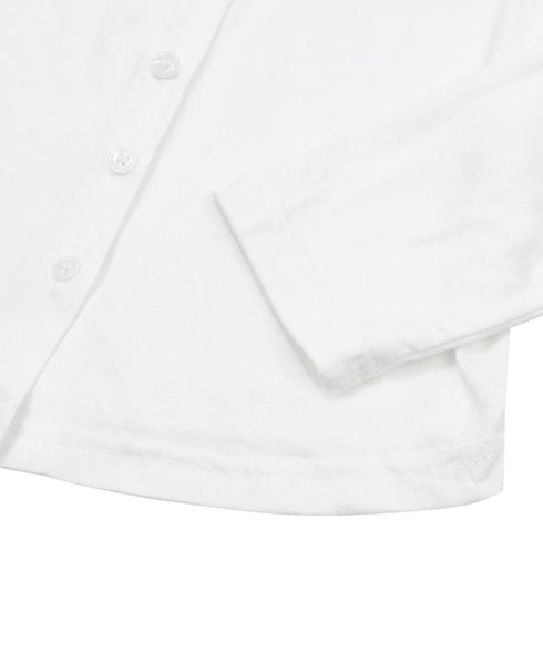 MUCENT(ムセント)/スリム フィット ラウンドネック カーディガン/ANZ SLIM FIT R-NECK CARDIGAN | AT2254056 | ホワイト