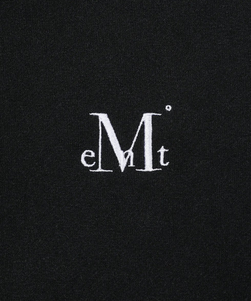 MUCENT(ムセント)/ロゴ刺繍 ベーシック フーディ パーカー/SIGNATURE BASIC LOGO HOOD T | AT2254044 | ブラック系その他