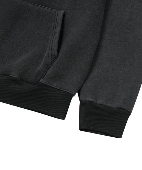 MUCENT(ムセント)/ロゴ刺繍 ベーシック フーディ パーカー/SIGNATURE BASIC LOGO HOOD T | AT2254044 | ブラック系その他