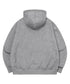MUCENT(ムセント)/ロゴ刺繍 ベーシック フーディ パーカー/SIGNATURE BASIC LOGO HOOD T | AT2254044 | グレー