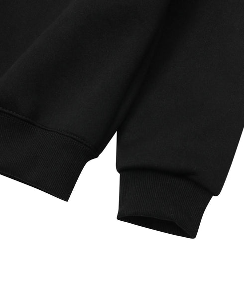 MUCENT(ムセント)/ロゴ刺繍 ベーシック プルオーバー スウェット/SIGNATURE BASIC LOGO MTM | AT2254046 | ブラック