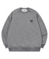 MUCENT(ムセント)/ロゴ刺繍 ベーシック プルオーバー スウェット/SIGNATURE BASIC LOGO MTM | AT2254046 | グレー