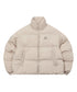 MUCENT(ムセント)/中綿 ジップアップ スタンドカラー ハイネック ダウンジャケット/Hep High Neck Signature Wellon Padding | AT2254047 | ベージュ
