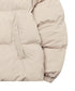 MUCENT(ムセント)/中綿 ジップアップ スタンドカラー ハイネック ダウンジャケット/Hep High Neck Signature Wellon Padding | AT2254047 | ベージュ