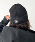 MLB KOREA(エムエルビーコリア)/ヴィンテージ ロゴ ダメージ ビーニー ニット帽/Vintage basic mid beanie | AT5254049 | ブラック