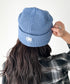 MLB KOREA(エムエルビーコリア)/ロゴ刺繍ビーニー ニット帽/New jelly mid-binnie | AT5254050 | ブルー