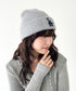 MLB KOREA(エムエルビーコリア)/ロゴ刺繍ビーニー ニット帽/New jelly mid-binnie | AT5254050 | グレー