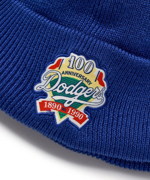 MLB KOREA(エムエルビーコリア)/ロゴパッチ ワッペン ビーニー ニット帽/Patch beanie | AT5254051 | ブルー