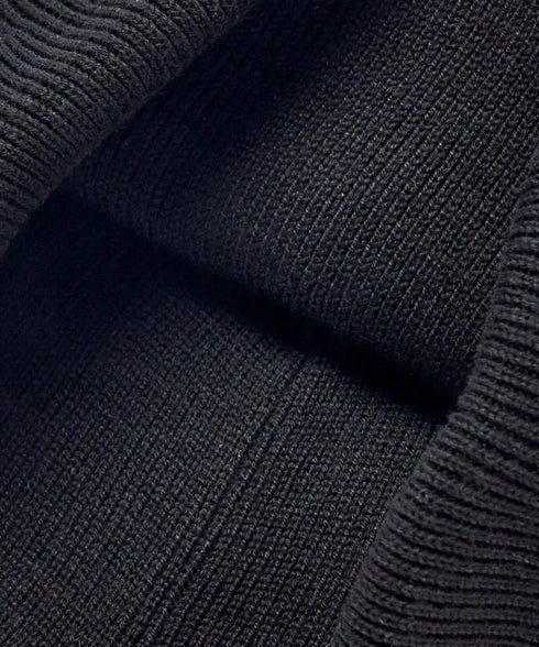 MLB KOREA(エムエルビーコリア)/ロゴパッチ ワッペン ビーニー ニット帽/Patch beanie | AT5254051 | ブラック