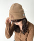 MLB KOREA(エムエルビーコリア)/ロゴパッチ ワッペン ビーニー ニット帽/Patch beanie | AT5254051 | ベージュ