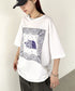 THE NORTH FACE(ザ・ノースフェイス)/ビッグロゴ プリント バンダナ 半袖 Tシャツ/M'S BANDANA S/S R/TEE | IM2251068 | ホワイト
