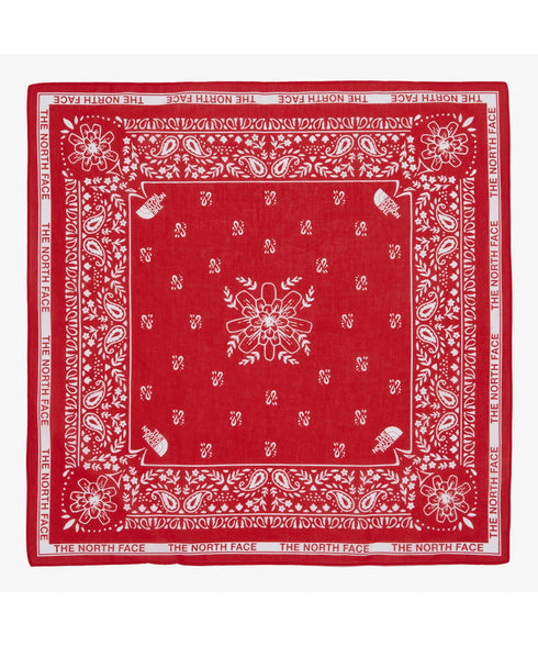 THE NORTH FACE(ザ・ノースフェイス)/コットン プリント バンダナ スカーフ/BANDANA_PAISLEY_80'S/PINE CONE | IM6243034 | レッド