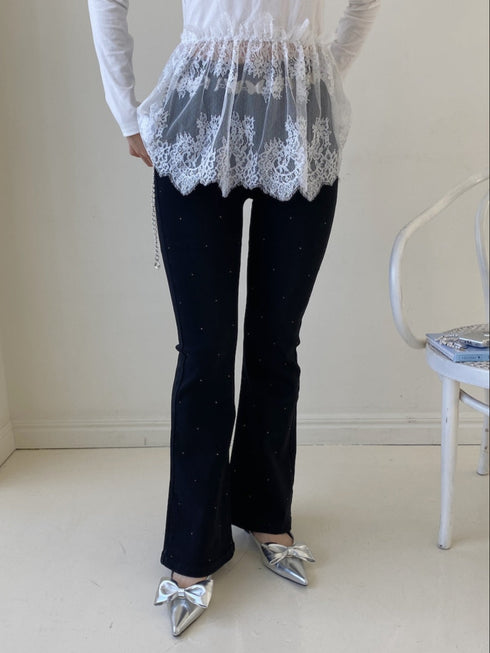 バタフライチェーンSETフレアデニム | SL2251618 | ブラック