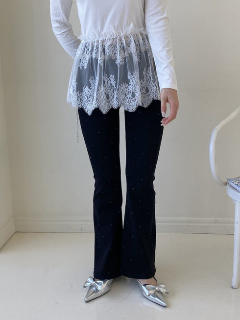 バタフライチェーンSETフレアデニム | SL2251618 | ブラック