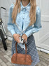 volume lace point tops | SL2243660 | ブルー