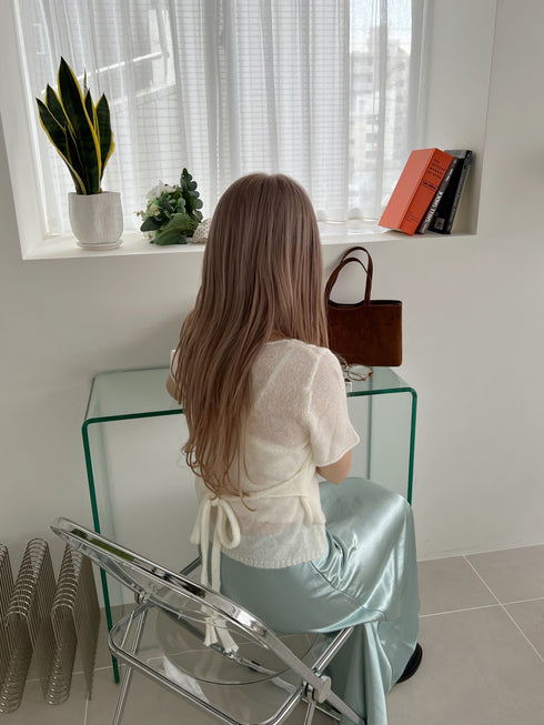 レイヤードスプリングニットトップス | SL2252611 | アイボリー