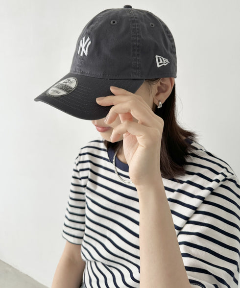 【NEW ERA】ニューエラ キャップ 9TWENTY MLB NY YANKEES  MINI LOGO CAP ニューヨークヤンキース 帽子 | 5192005 | チャコールグレー