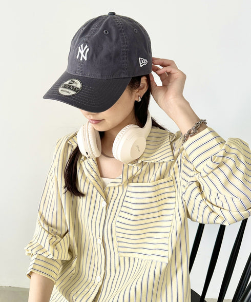 【NEW ERA】ニューエラ キャップ 9TWENTY MLB NY YANKEES  MINI LOGO CAP ニューヨークヤンキース 帽子 | 5192005 | チャコールグレー