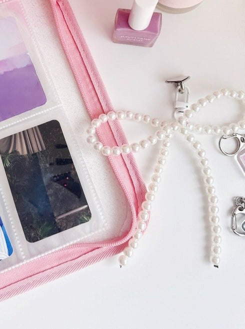 パールリボンチャーム | WO4241615 | ホワイト