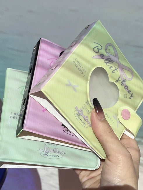 ハートオープンリボンコレクトブック | WO4252608 | ピンク