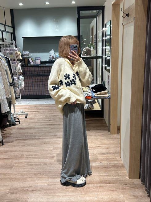 折り返しデザインスカート | SL2243686 | グレー