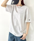 NEWTRAL(ニュートラル)/205 5.6oz スタンダードエンブレムT/サイズ展開多数 コットン 無地 半袖 Tシャツ | NT2009005 | アッシュグレー