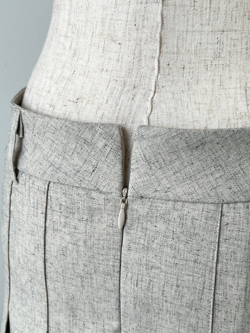 ベルト付きプリーツミニスカート | SL2251610 | ライトグレー