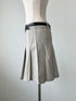 ベルト付きプリーツミニスカート | SL2251610 | ライトグレー