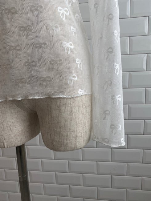 リボンシアートップス | IT2242412 | ブラック