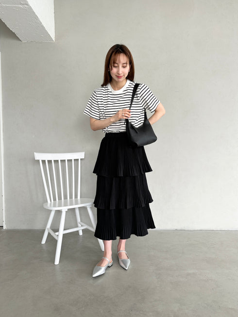 round moon shoulder bag／ワンハンドルラウンドムーンPUショルダーバッグ | UN12410052 | ブラック