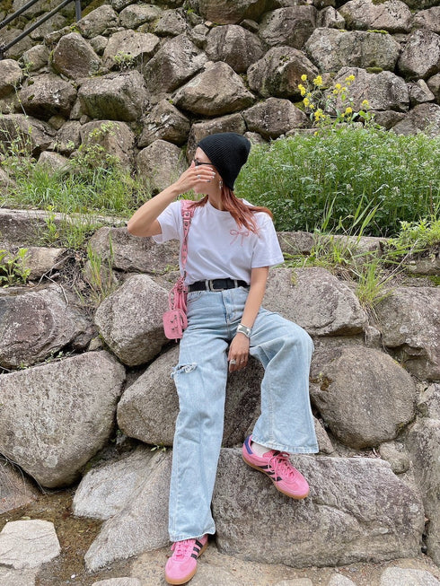 バックリボンデザインTシャツ | AN2241201 | ホワイト