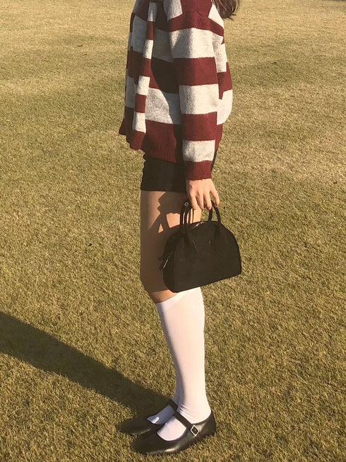 2WAYスエードハンドバッグ | IN1244704 | ブラック