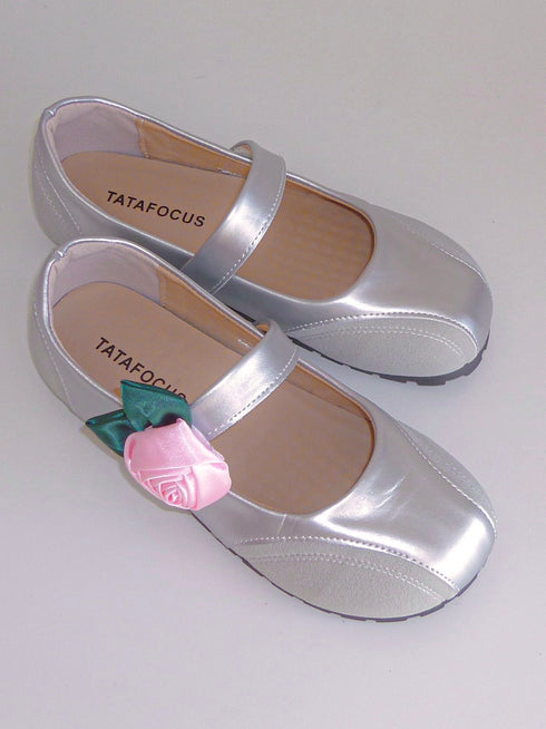 バイカラーバレエシューズ | LD3244901 | シルバー