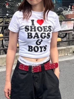 ロゴクロップドTシャツ | LE2242926 | ホワイト