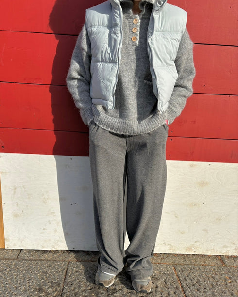 バイカラーステッチビッグニット | LI2244106 | グレー